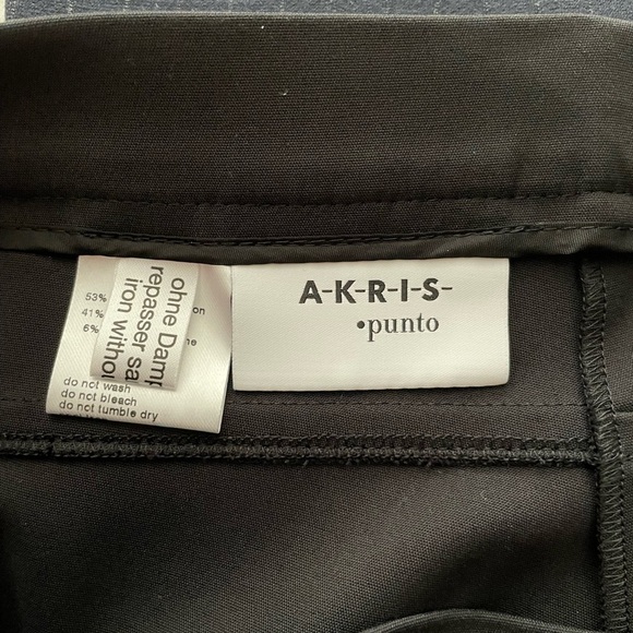 Akris Punto Black Trousers Size 12 - Picture 6 of 11